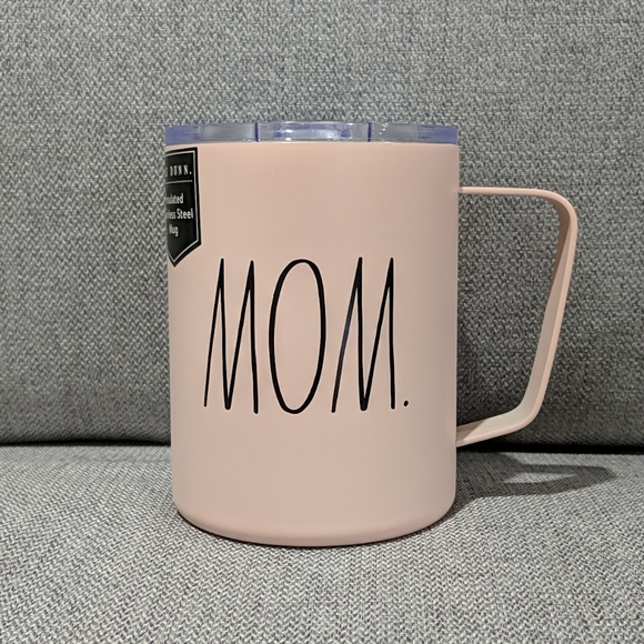 Rae Dunn Other - Rae Dunn 12oz Mom Blush Stainless Steel Mug